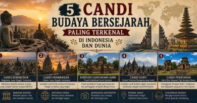 5 Candi Budaya Bersejarah Paling Terkenal di Indonesia dan Dunia
