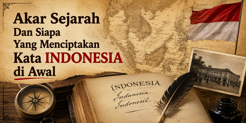 Akar Sejarah dan Siapa yang Menciptakan Kata Indonesia di Awal