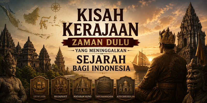 Kisah Kerajaan Zaman Dulu yang Meninggalkan Sejarah bagi Indonesia