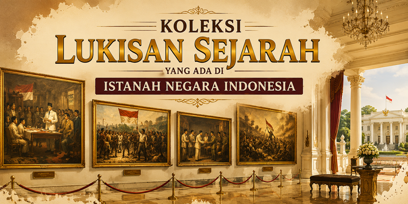 Koleksi Lukisan Sejarah yang ada di Istana Negara Indonesia