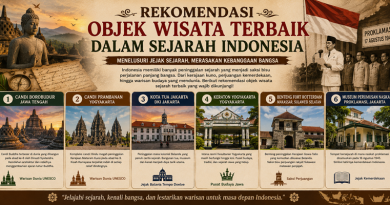 Rekomendasi Objek Wisata Terbaik Dalam Sejarah Indonesia