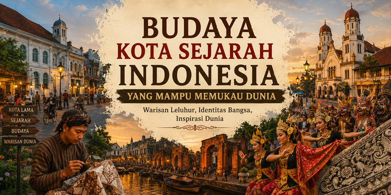 Budaya Kota Sejarah Indonesia yang Mampu Memukau Dunia
