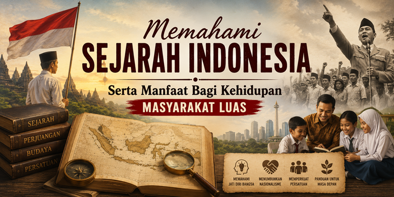 Memahami Sejarah Indonesia serta Manfaatnya bagi Kehidupan Masyarakat Luas